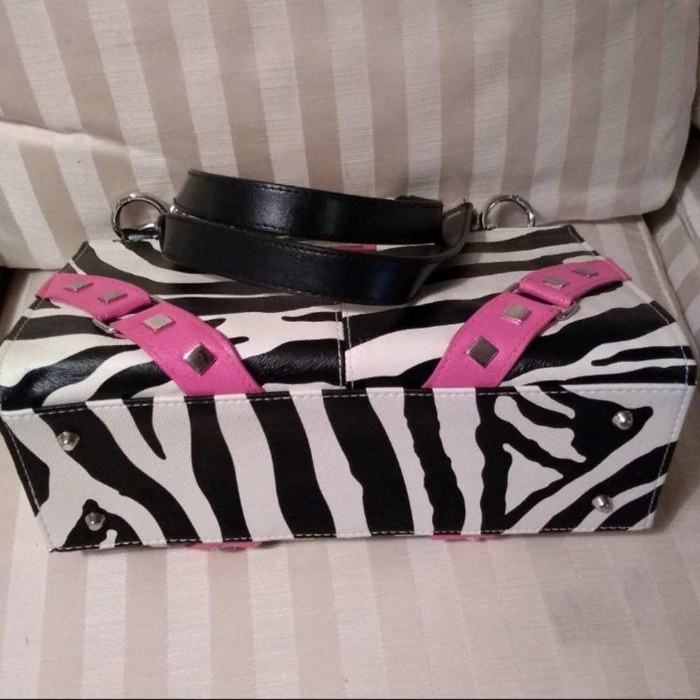 Miche 💗Fuchsia Zebra Shell - Picture 2 of 5